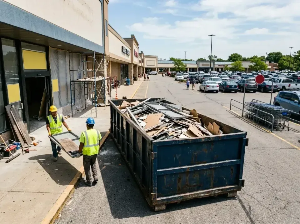 retail-store-renovation-debris-003 — frequently asked questions, Roll-off Dumpster Rentals in Davis Junction, IL